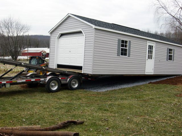 Assembled Sheds