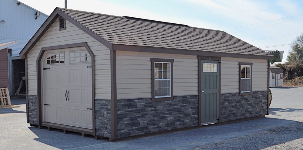 Heritage Garge with trim package and extra options