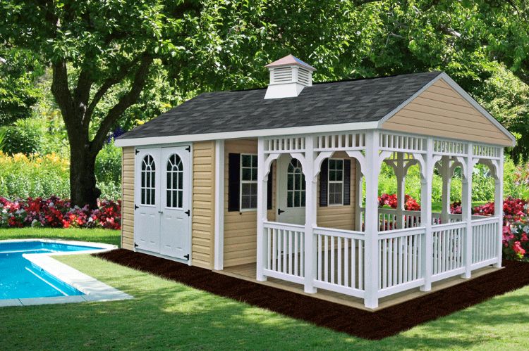 Poolhouse Shed - Splish, Splash & Storage