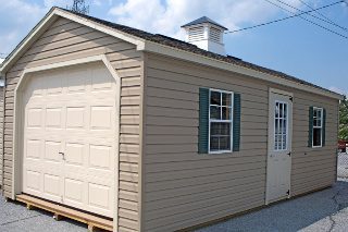 workshop beige and blue with chimney option
