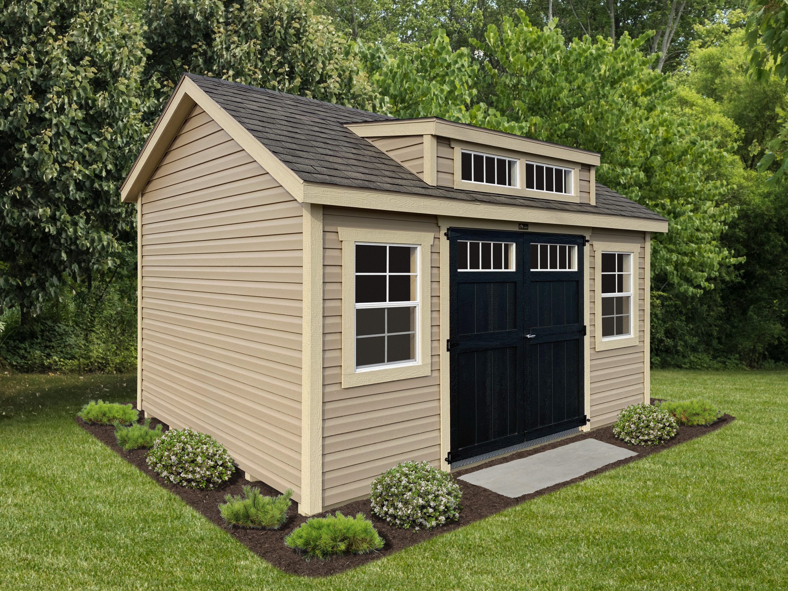 12' x 14' RanStone, An Estate Series Shed - IN STOCK **NEW STYLE** - Image 4