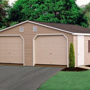 24 x 24 Double Wide Garage We Can Custom Build For You