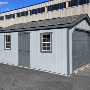 12' x 20' Workshop Garage, Painted DuraTemp Exterior - IN STOCK!
