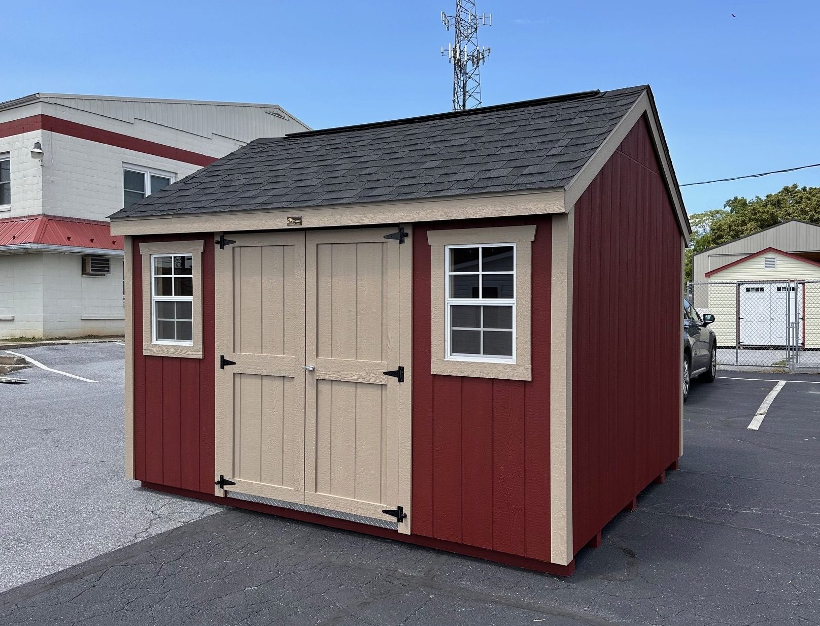 10' x 12' Craftsman Shed, Painted Wood Exterior - SOLD! - Image 2
