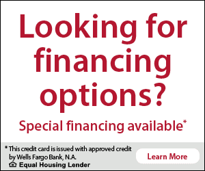 Buy today, pay over time. Your Wells Fargo Outdoor Solutions credit card also brings you revolving line of credit that you can use over and over again, special financing where available, convenient monthly payments to fit your budget, easy-to-use online account management and bill payment options. The Wells Fargo Outdoor Solutions credit card is issued with approved credit by Wells Fargo Bank, N.A. Ask for details. Equal Housing Lender.