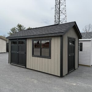 8' x 16' Painted Heritage Shed, An Estate Series Shed - IN STOCK!