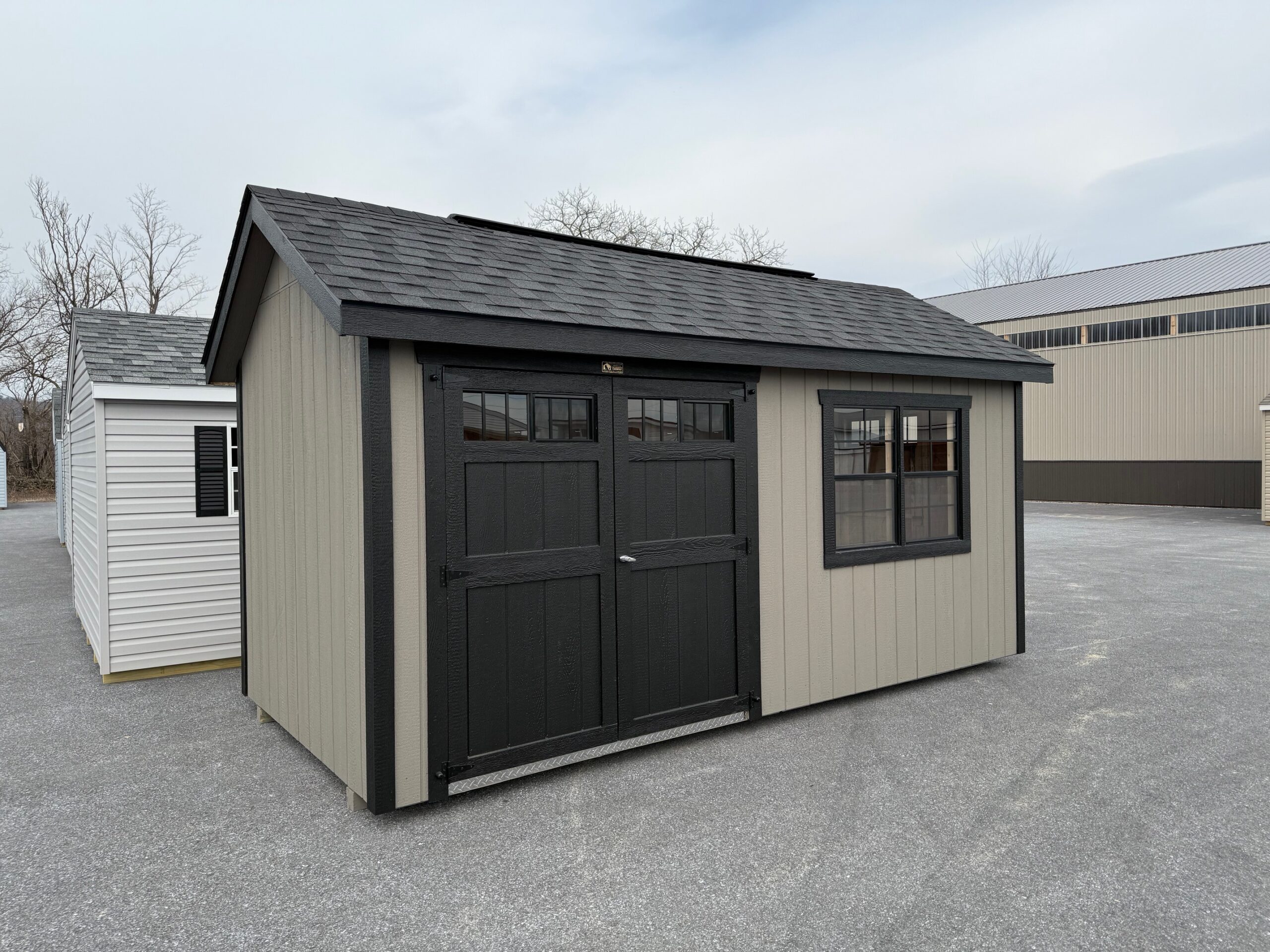 8' x 16' Painted Heritage Shed, An Estate Series Shed - IN STOCK! - Image 2