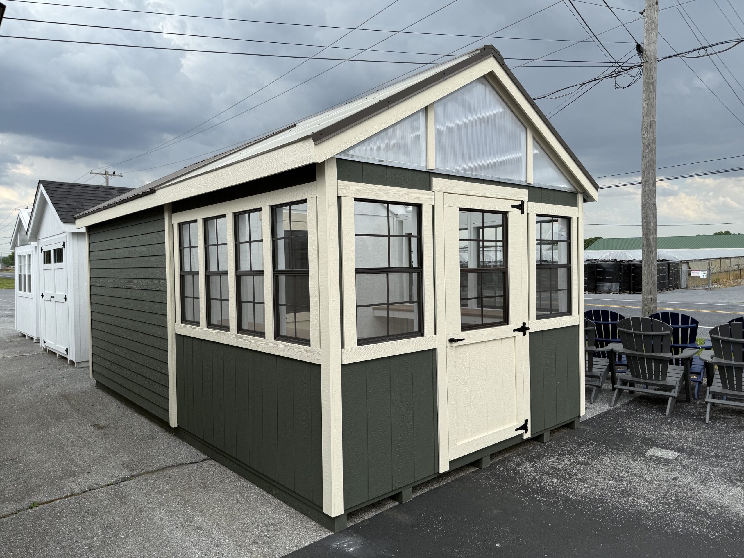 10' x 18' Seedhouse - 1/2 Shed | 1/2 Greenhouse - IN STOCK! - Image 2